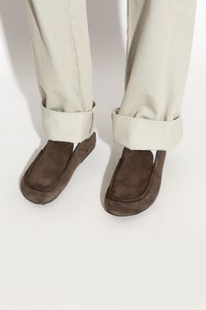 Tod's Leather Loafers, Mens, Brown