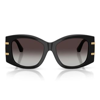 Dolce & Gabbana Sunglasses Dg4501 501/8 G Black/Smoky Gray Women