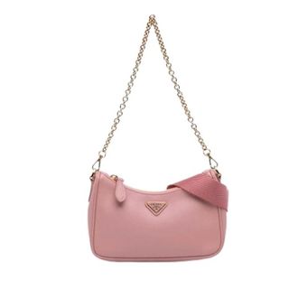 Prada Pre-owned Mini Satchel - Dames - Vintage Mini Tas - Roze - ONE Size - Leer - Vintage