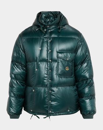 Moncler Men & apos;s Reicon Ripstop Hooded Down Puffer Jacket