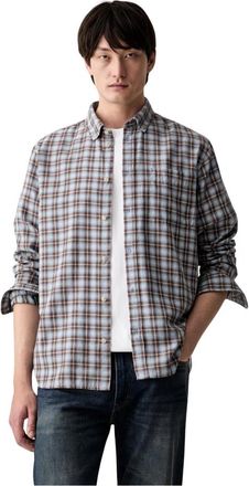 Les Deux Checked Shirt - Heren - Casual Overhemden - Veelkleurig - M - Katoen - Overhemden