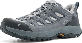 Oboz Footwear Sawtooth Ascent Low B-dry Womens Shoes Gray Owl : 6.5 B - Medium, Leather