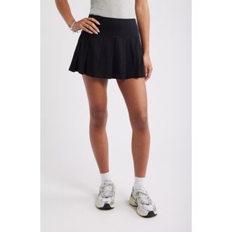 BP. Pleated Miniskort in Black at Nordstrom Rack, Size X-Large
