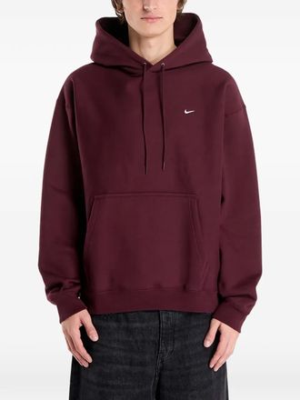 Nike Solo Swoosh pullover hoodie - Red