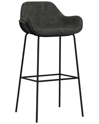 Simpli Home Mira Contemporary Bar Stool