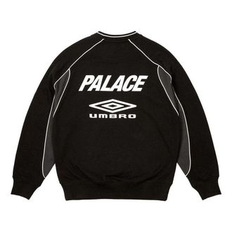 Palace x Umbro Warm Up Crewneck Sweatshirt Black P26UMCS133