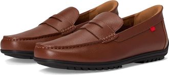 Marc Joseph New York John Street (Hands Free Technology) Mens Slip on Shoes Cognac : 10.5 M, Faux Leather