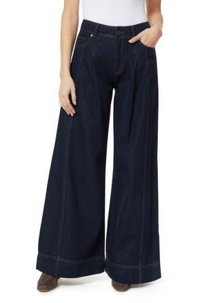 Habitual Pleated Wide Leg Jeans in Rinse at Nordstrom Rack, Size 24