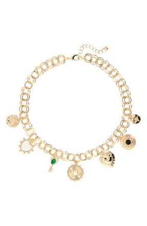 Nordstrom Rack Eclectic Charm Necklace in Gold Multi at Nordstrom Rack