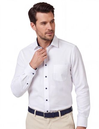 Olymp wit Olymp Comfort Fit - Big overhemd
