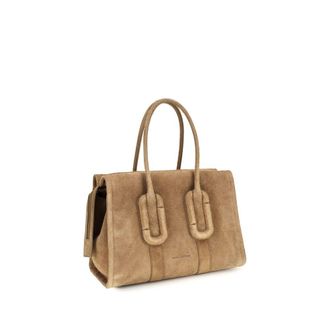 Marc Jacobs Womens Brown Calf Leather Bos Taurus Shoulder Bag
