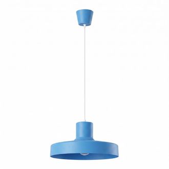 Sollux Lighting L&aacute;mpara colgantes azul claro acero alt. 120 cm