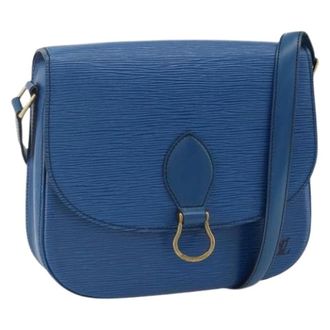 Louis Vuitton Pre-owned Cross Body Bags, female, Blue, Size: ONE SIZE Pre-owned Epi Shoulder Bag