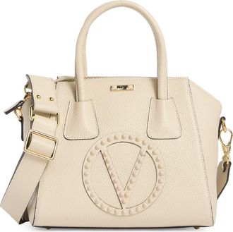 Mario Valentino Minimi VLOGO Leather Shoulder Bag in Milk at Nordstrom Rack