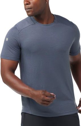 Smartwool Active Mesh Performance T-Shirt in Nightfall Blue at Nordstrom, Size X-Large