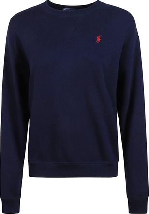 Ralph Lauren Hoodies & sweatvesten, Dames, Blauw, L, Katoen, Sweatshirt