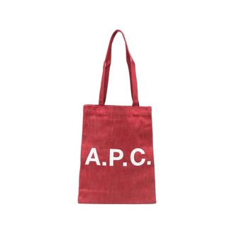 A.P.C. Tote Bags, female, Red, Size: ONE SIZE Tote Bag
