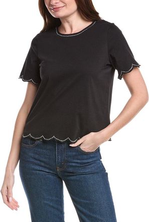 CeCe by Cynthia Steffe Cece Scalloped Shirt