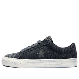 Converse One Star Pro Dark Grey Distressed A04973C