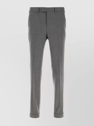 Pantaloni Torino wool pant cuffed hem