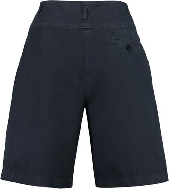 Aspesi Womens Cotton Shorts - Black - Size EU 36 (Womens)