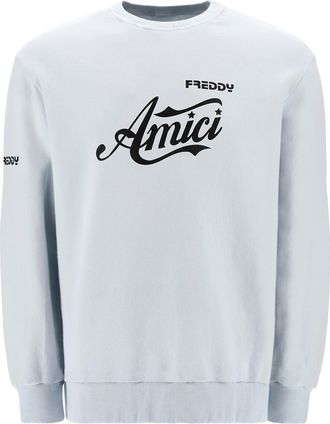 Freddy Felpa ufficiale Amici unisex con logo a contrasto