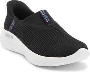 Skechers Slip-Ins Relaxed Fit Slip-On Sneaker in Black at Nordstrom Rack, Size 6.5