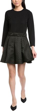 Sail to Sable Sail To Sable Pleated Mini Dress