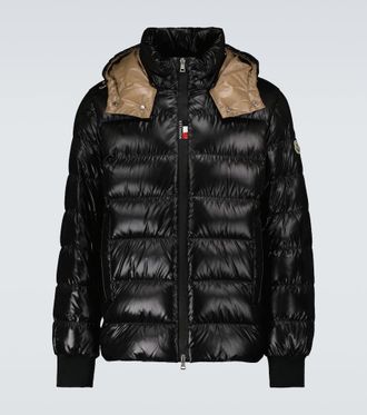 Moncler Cuvellier nylon down jacket