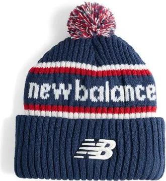 New Balance Unisexo 47 Acrylic Cuff Knit en Azul/Blanco, Talla OSZ