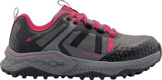 Avenger Womens Aero Trail Composite Toe Shoe In Grey/magenta