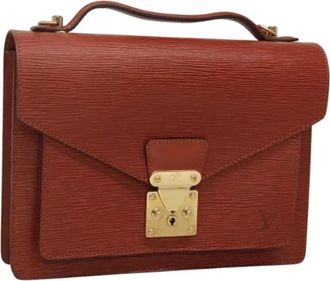 Louis Vuitton Pre-owned borse di pelle - - Pre-owned - Donna - Marrone - ONE SIZE