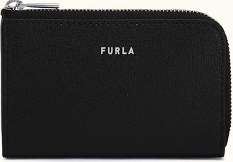 Furla Man Project Keycase Nero Black Milos Textured Calf Leather Man