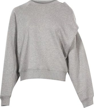 Dries Van Noten Draped Raglan-sleeve Sweatshirt