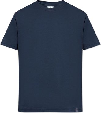 Etro T-shirt met ronde hals - Heren - T-shirts - Blauw - S - Katoen - Tops