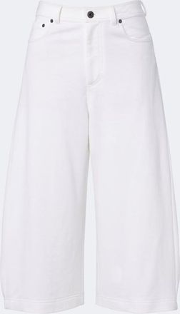 Brunello Cucinelli Cotton and linen culottes