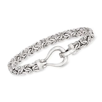Ross-Simons Sterling Silver Byzantine Bracelet