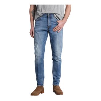 Pantaloni Torino Slim-fit Jeans, male, Blue, Size: W33 Reggae Jeans