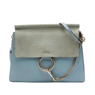 Chlo&eacute; Pre-owned Faye Crossbody Bag - - Pre-owned - Donna - Blu - ONE SIZE