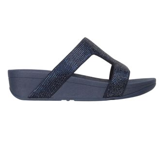 FitFlop Marli-slippers van microvezel voor dames (Marine)