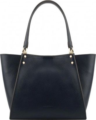 Pourchet Tassen, Dames, Blauw, ONE Size, Leer, Petit Sac