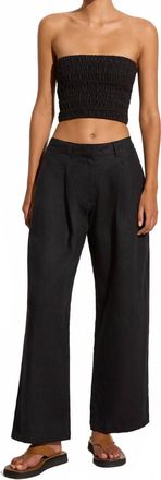 Faithfull The Brand Francois Pants In Black