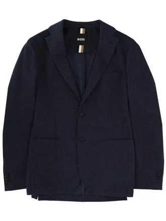 BOSS Hanry Cotton Blend Pinstripe Jacket