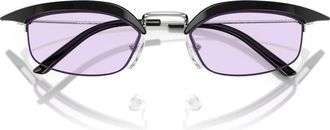 Prada Sunglasses, female, Black, Size: 52 MM B50S Sunglasses