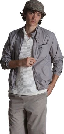 Members Only Mens Windbreaker Packable Jacket in Light Grey at Nordstrom, Size Small