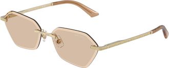 Jimmy Choo London JC4022J 300693 Womens Sunglasses Gold Size 58