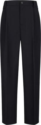 Jacquemus Le Pantalon Croisiere - Heren - Nette broeken - Blauw - M - Katoen - Broeken