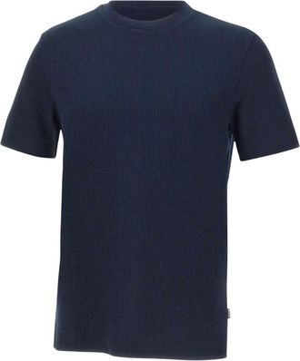 HUGO BOSS Hombre, Camisetas, Azul, Talla: S