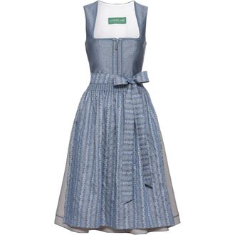 Country Line Midi-Dirndl mit Zopfborte
