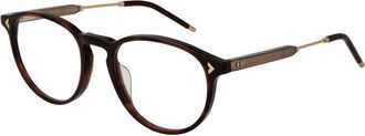 Lozza Brown Cellulose Acetate Glasses (Frames)